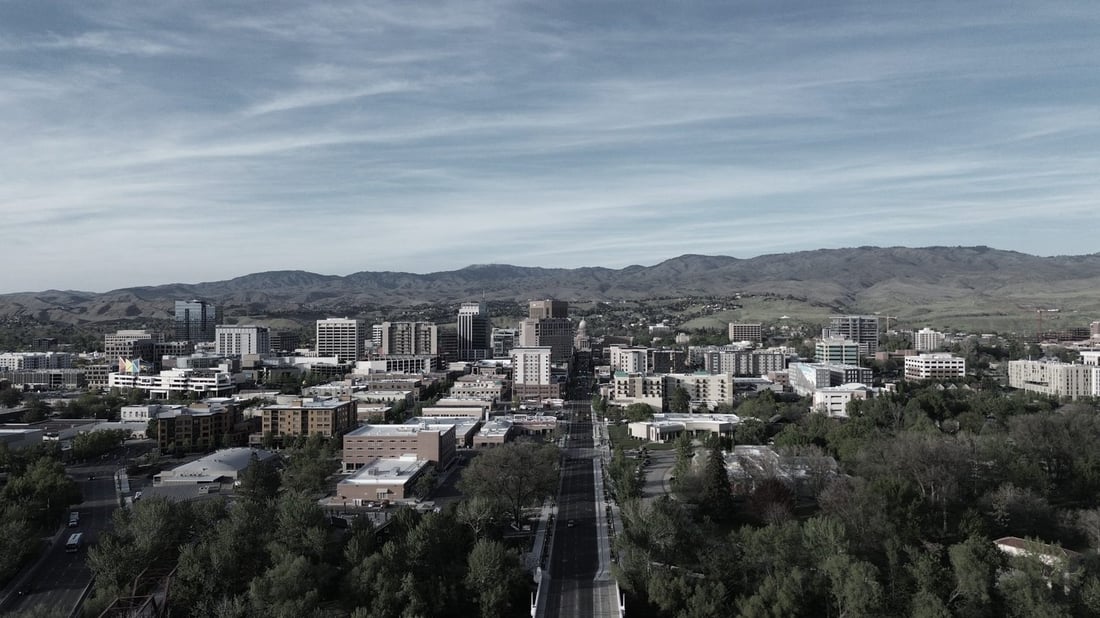 Boise, Idaho foothills