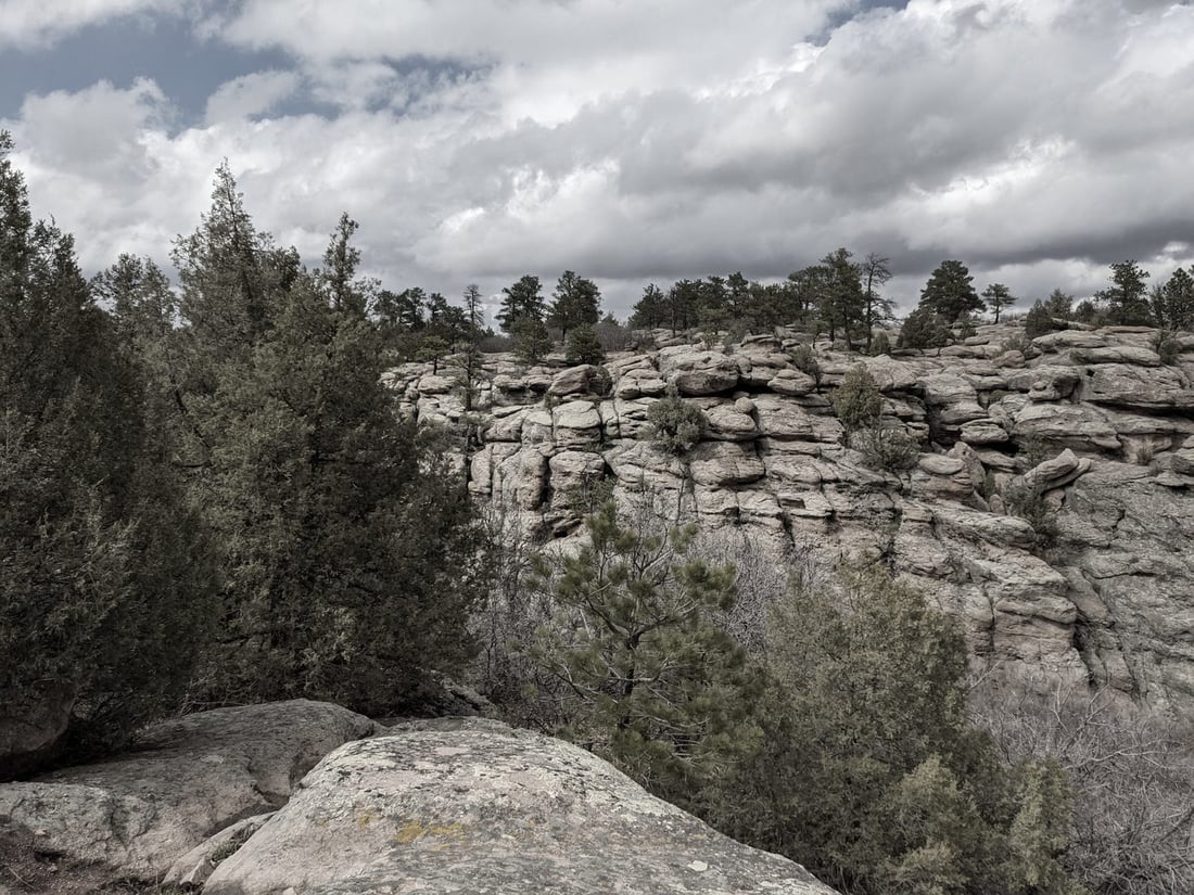 The Rock overlooking Castle Rock, Colorado