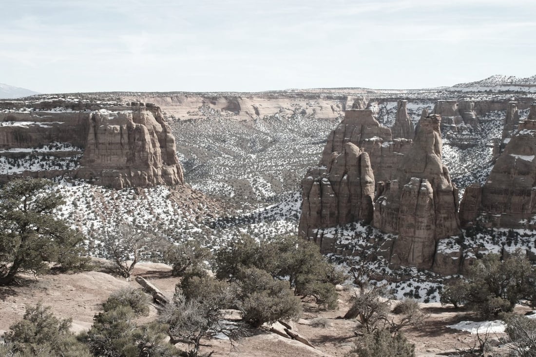Colorado National Monument above Grand Junction