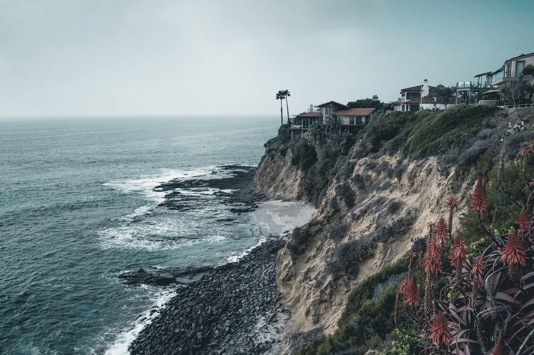 Orange County, California coast