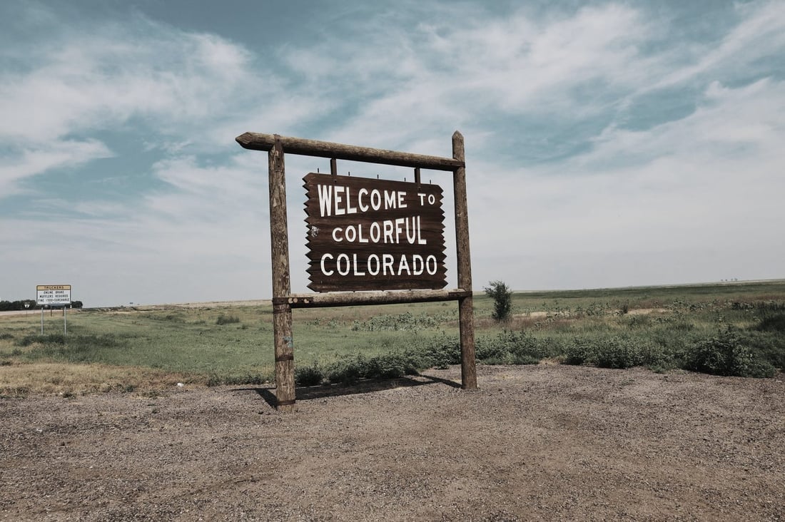 Family neighborhood in Parker, Colorado