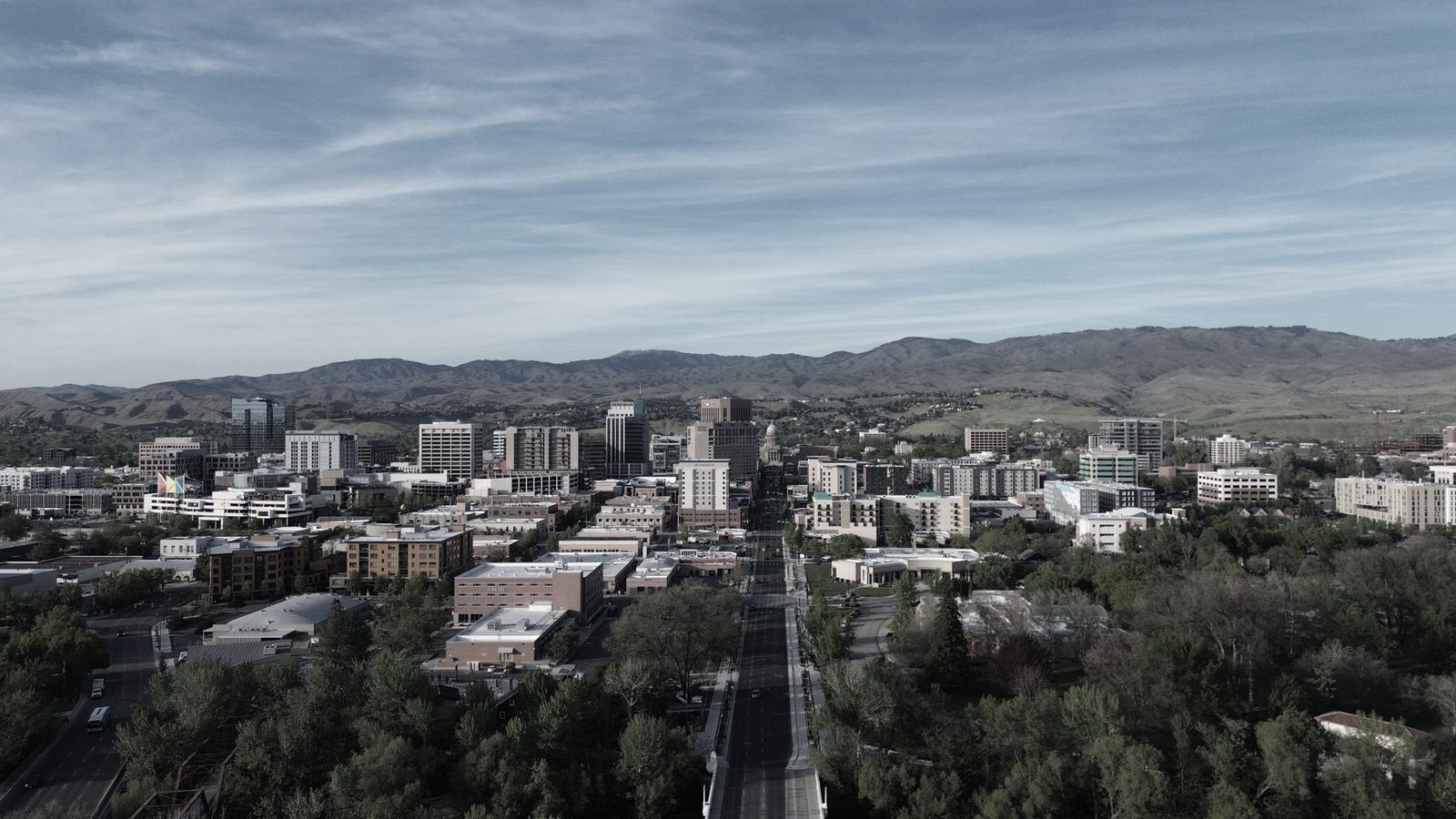 Homes in the Boise foothills